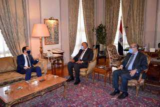 شكري يستقبل وزير خارجية قبرص...