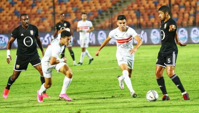 مباراة الجونة والزمالك