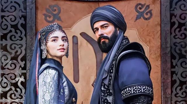 مسلسل المؤسس عثمان الحلقة 62 قصة عشق