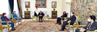 الرئيس السيسى يشدد على دعم...