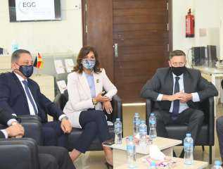 وزيرة الهجرة وسفير ألمانيا يزوران...