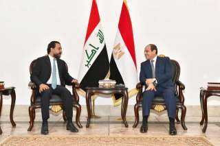 الرئيس السيسي يلتقى فى بغداد...