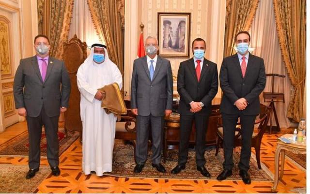 حنفي جبالي لرئيس الأمة الكويتي: نتطلع لتعزيز التعاون لخدمةً القضايا ‏العربية‏