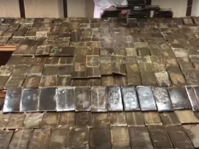ضبط 100 طربة لمخدر الحشيش بحوزة أحد العناصر الإجرامية بالغربية