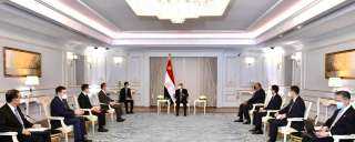 الرئيس السيسي لوزير خارجية الصين:...
