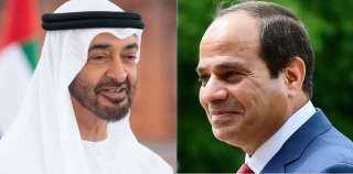السيسي وبن زايد يتبادلان التهنئة...