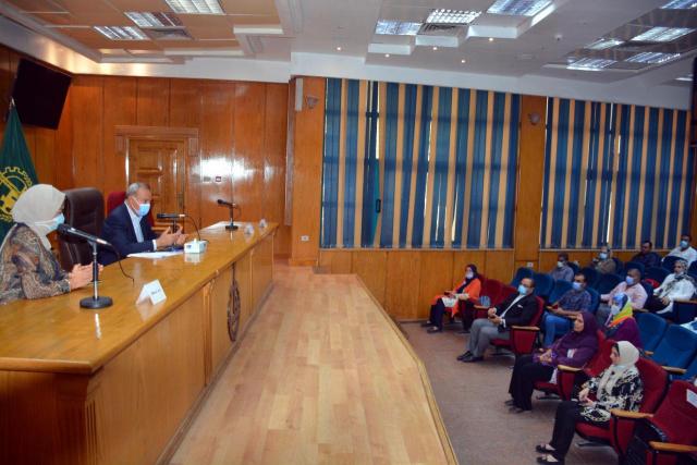 محافظة القليوبية تعقد اختبارات تحديد مستوى للسادة المرشحين للدورات التدريبية بمركز التنمية المحلية للتدريب بسقارة