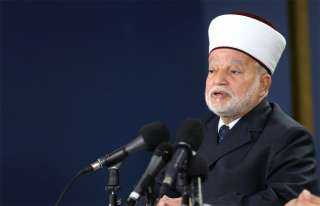 المفتي القدس يدعو لرفض مشاريع...