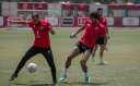 الدوري الممتاز.. الأهلي يواصل تدريباته...