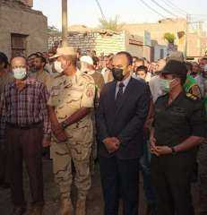نائب محافظ المنيا يشهد تشييع...