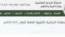 رابط نتائج التوجيهي 2021 في...