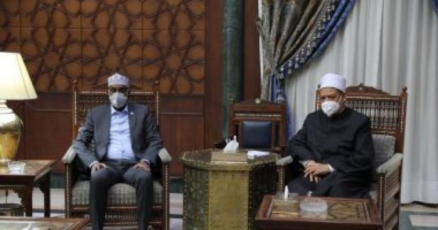 شيخ الأزهر يستقبل رئيس وزراء الصومال