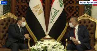 جلسة مباحثات بين الرئيس السيسى...