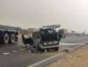 مصرع شخص وإصابة 12 فى...