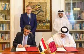 مصر وقطر توقعان اتفاقيتي تعاون...