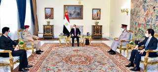 الرئيس السيسى يؤكد موقف مصر...