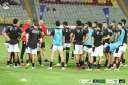 المنتخب يواصل تدريباته ببرج العرب...