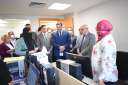 محافظ بورسعيد ونائب وزير المالية...