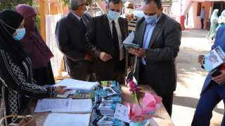 نائب رئيس جامعة بنها يتفقد...