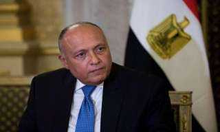 سامح شكرى يعقد مباحثات مع...