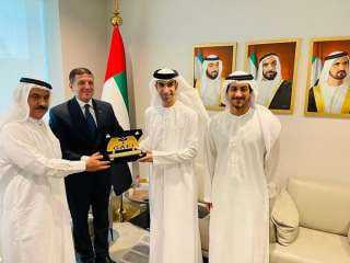 عبد الوهاب ووزير التجارة الخارجية...