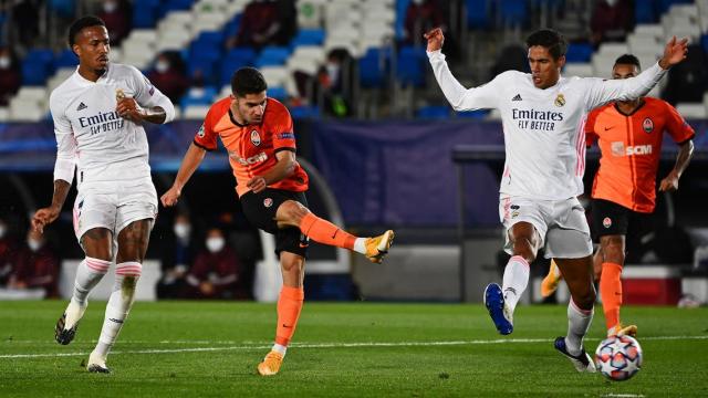 مباراة ريال مدريد وشاختار