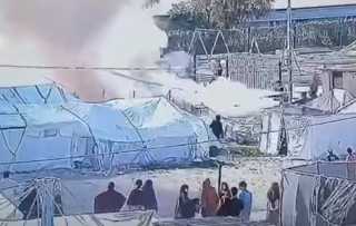 كاميرات المراقبة توثق لحظات إحراق...