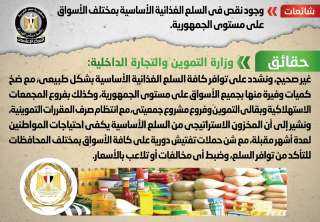 الحكومة تنفى وجود نقص في...