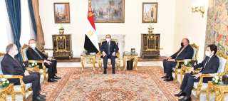 الرئيس السيسى يعرب عن تطلع...