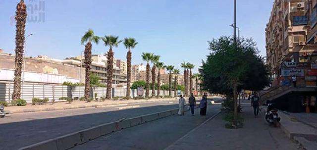غلق كلى لشارع الهرم بتقاطعه مع شارع العمدة الجديد لتسليم موقع محطة مترو العريش