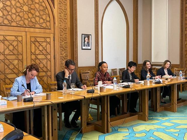 اجتماع مساعد وزير الخارجية للشئون الأوروبية مع مديرة وكالة التعاون والتنمية السويسرية