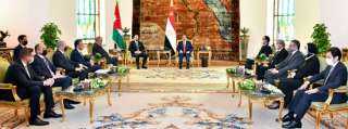 السيسى يشيد بمشاركة ولى عهد...