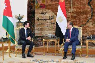 الرئيس السيسي يستقبل ولي عهد...