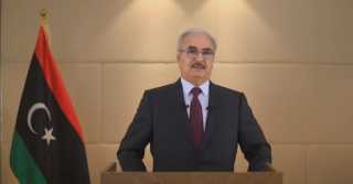 خليفة حفتر يعلن ترشحه للانتخابات...