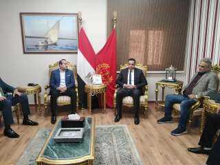 نائب محافظ بورسعيد يلتقى ممثلى...