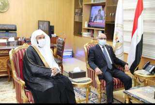 وزير العدل يستقبل نظيره السعودي