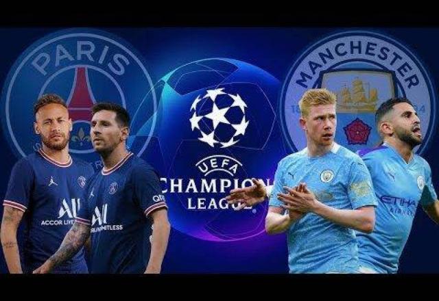 مباراة مانشستر سيتي وباريس سان جيرمان