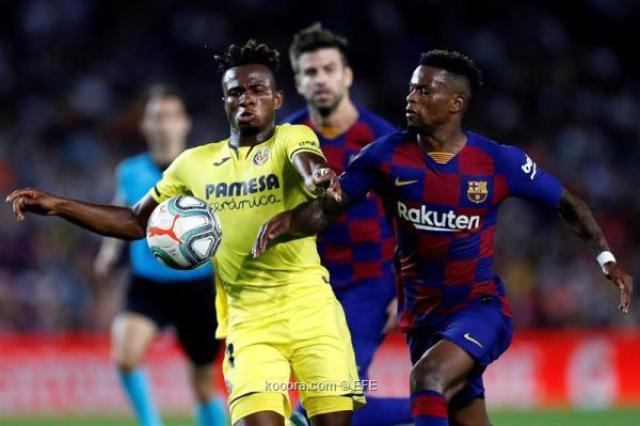 مباراة برشلونة وفياريال