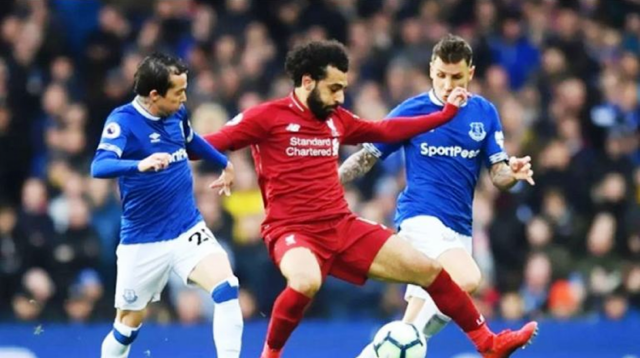 مباراة ليفربول وايفرتون