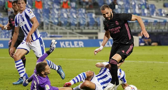 مباراة ريال مدريد وريال سوسيداد