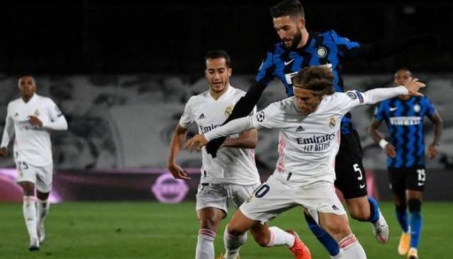 مباراة ريال مدريد وانتر ميلان