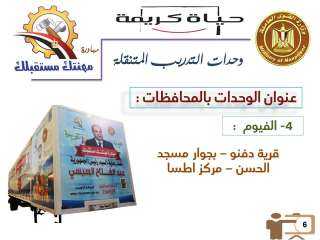 وزارة القوى العاملة: عمل وحدات...