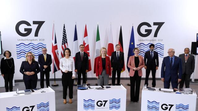 دول ”G7” تحذر روسيا من ”تبعات وخيمة وثمن غال” في حال شنها عدوانا على أوكرانيا