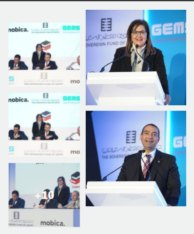 هالة السعيد تشهد وضع حجر الأساس لمجموعة مدارس جديدة بالقرية الكونية