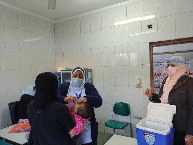 الصحة تعلن تحقيق 78.9% من المستهدف بالحملة القومية للتطعيم ضد شلل الأطفال في ثاني أيامها