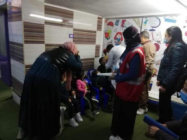 بالتعاون مع وزارة الصحة والسكان..الهلال الأحمر المصري يشارك في الحملة القومية للتطعيم ضد شلل الأطفال