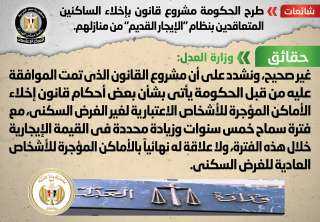 الحكومة تنفى طرح الحكومة مشروع...