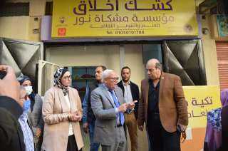 محافظ بورسعيد يتفقد أعمال تطوير...
