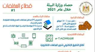 وزيرة البيئة تستعرض تقريرا حول...