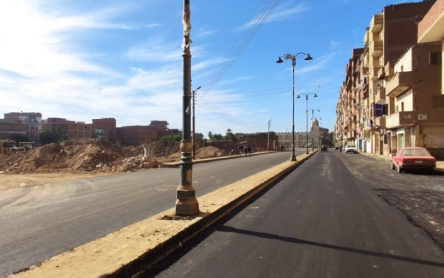 المنوفية : متابعات دورية لأعمال التطوير والرصف بنطاق المحافظة لتسريع معدلات الأداء